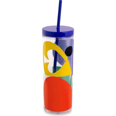 Kate Spade New York Print Straw Tumbler