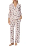 Kate Spade New York Print Stretch Modal Pajamas In Multi