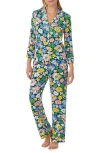 Kate Spade New York Print Stretch Modal Pajamas In Multi