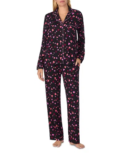 KATE SPADE KATE SPADE NEW YORK PRINTED LONG PAJAMA SET