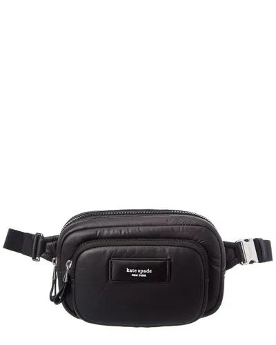 Kate Spade New York Puffed Puffy Belt Bag In Black