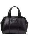 Kate Spade New York Puffed Puffy Satchel In Black