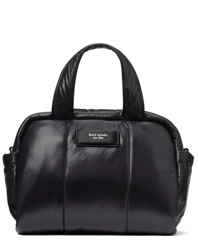 Kate Spade New York Puffed Puffy Satchel In Black