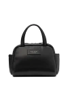 Kate Spade New York Puffed Smooth Leather Satchel In Black