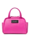 Kate Spade New York Puffed Smooth Leather Satchel In Vivid Snap