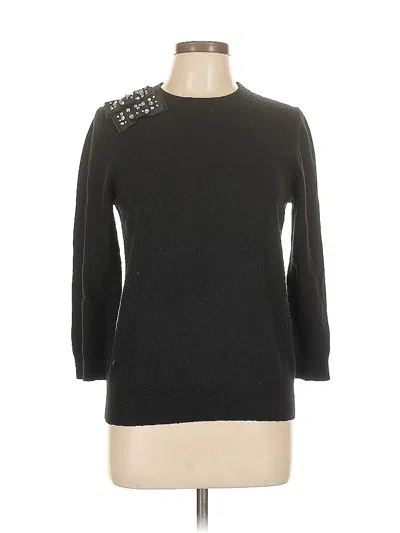 Pre-owned Kate Spade New York Pullover Sweater In Black