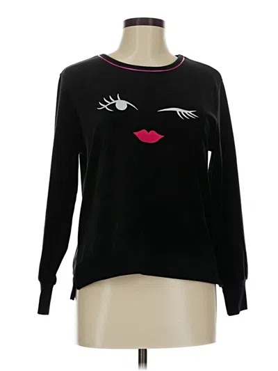 Pre-owned Kate Spade New York Pullover Sweater In Black