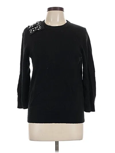 Pre-owned Kate Spade New York Pullover Sweater In Black