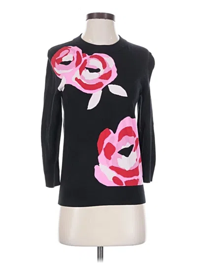 Pre-owned Kate Spade New York Pullover Sweater In Black