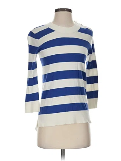 Pre-owned Kate Spade New York Pullover Sweater In Blue