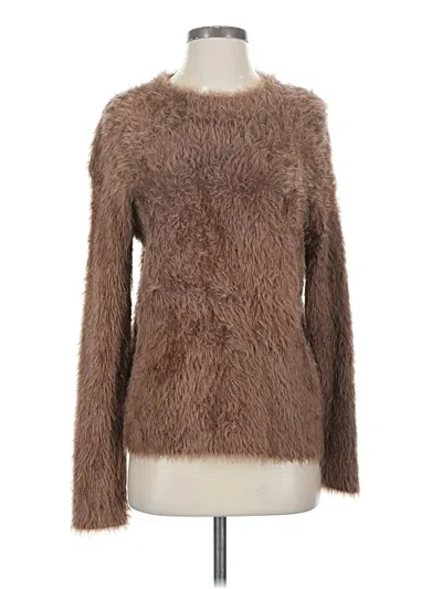 Pre-owned Kate Spade New York Pullover Sweater In Brown