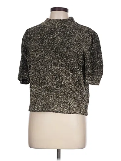 Pre-owned Kate Spade New York Pullover Sweater In Gold