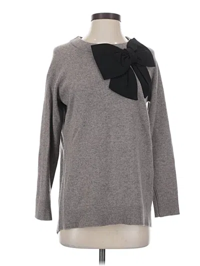 Pre-owned Kate Spade New York Pullover Sweater In Gray