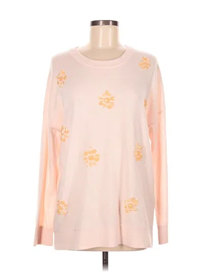 Pre-owned Kate Spade New York Pullover Sweater In Pink