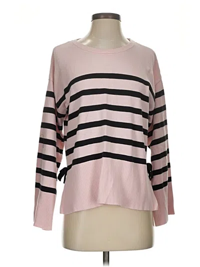 Pre-owned Kate Spade New York Pullover Sweater In Pink
