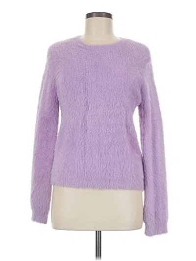 Pre-owned Kate Spade New York Pullover Sweater In Purple