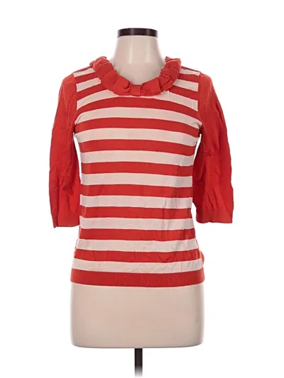 Pre-owned Kate Spade New York Pullover Sweater In Red