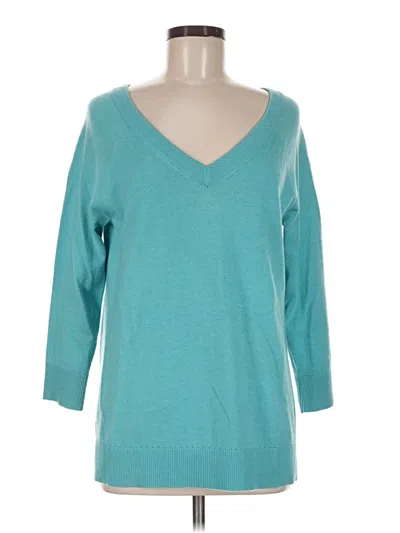 Pre-owned Kate Spade New York Pullover Sweater In Teal