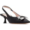 Kate Spade Women's Renata Slingback Dress Heels In Black