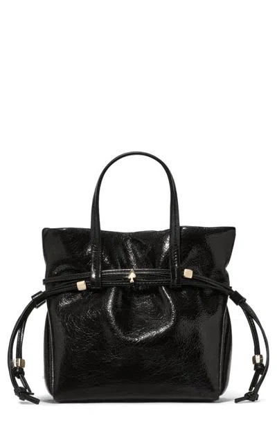 Kate Spade New York Rio Crinkle Patent Leather Mini Tote In Black