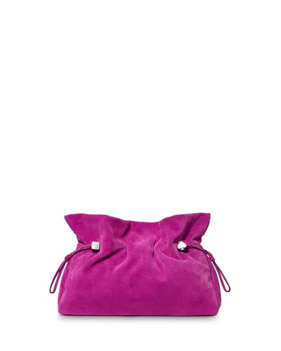 Kate Spade New York Rio Large Suede Convertible Clutch In Blue