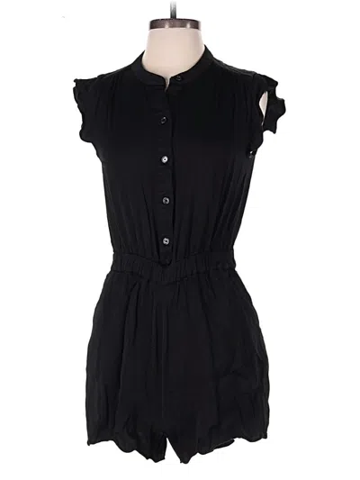 Pre-owned Kate Spade New York Romper In Black