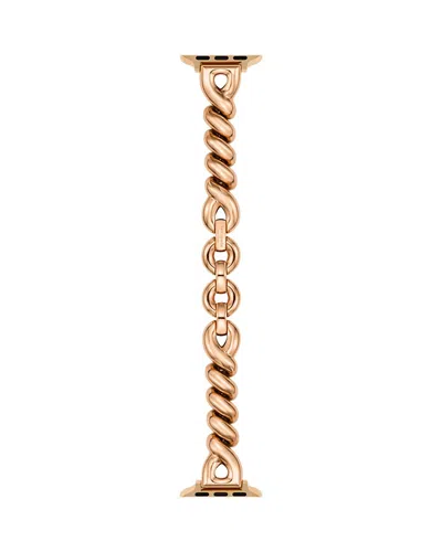 Kate Spade New York Rose Gold-tone Stainless Steel Strap For Apple Watch, 38-45mm