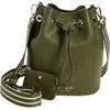 Kate Spade New York Rosie Leather Bucket Bag In Seaweed