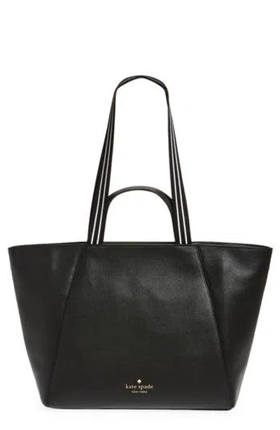 Kate Spade New York Rosie Leather Tote Bag In Black