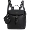 Kate Spade New York Rosie Medium Leather Flap Backpack In Black