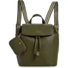 Kate Spade New York Rosie Medium Leather Flap Backpack In Seaweed