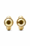 Kate Spade New York Round Huggie Hoop Earrings In Gold