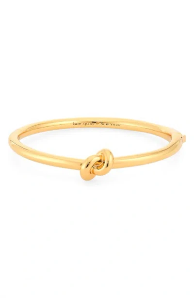 Kate Spade New York Sailor's Knot Hinge Bangle Bracelet In Purple
