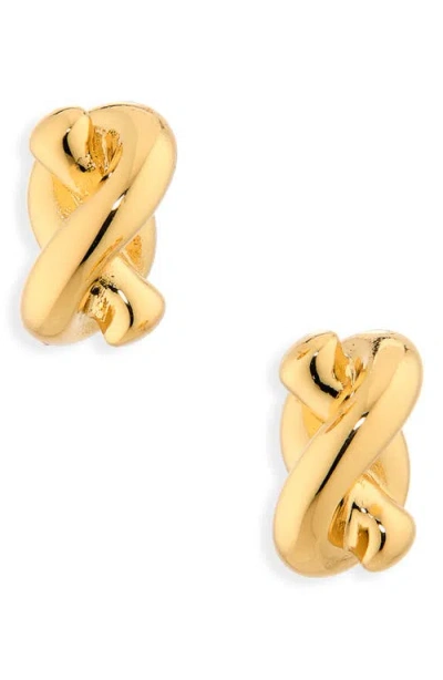 Kate Spade New York Sailor's Knot Stud Earrings In Red