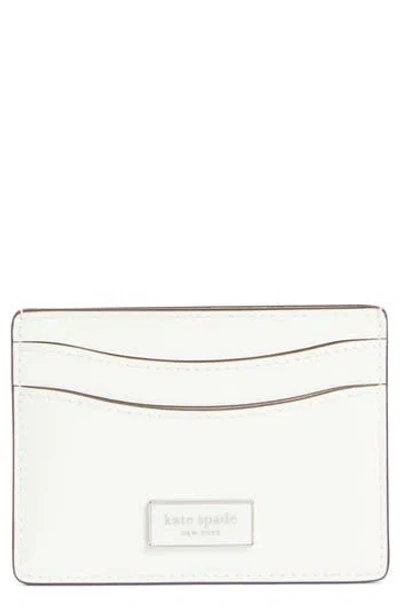 Kate Spade New York Sam Icon Leather Card Wallet In White