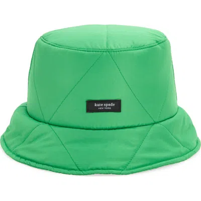 Kate Spade New York Sam Quilted Bucket Hat In Ks Green