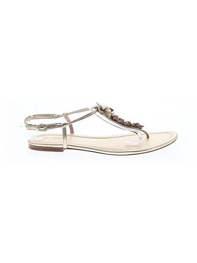 Pre-owned Kate Spade New York Sandals In Gold