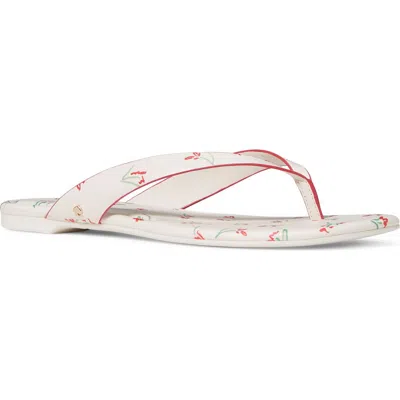 Kate Spade New York Sandie Flip Flop In White
