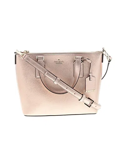 Pre-owned Kate Spade New York Satchel In Gold