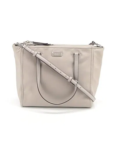 Pre-owned Kate Spade New York Satchel In Gray