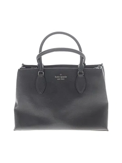 Pre-owned Kate Spade New York Satchel In Gray