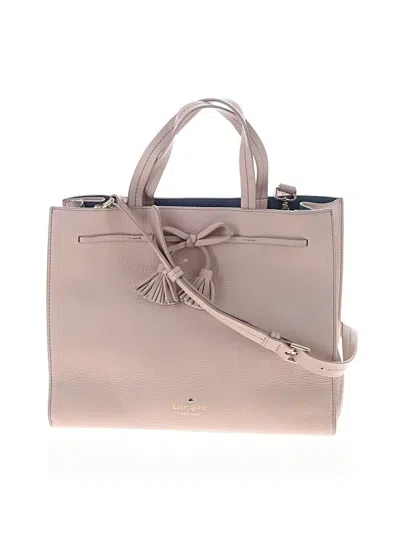 Pre-owned Kate Spade New York Satchel In Gray