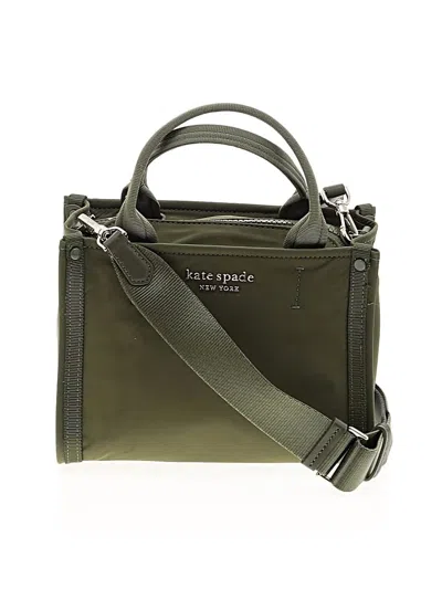 Pre-owned Kate Spade New York Satchel In Green