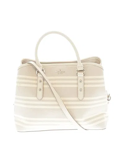 Pre-owned Kate Spade New York Satchel In Ivory