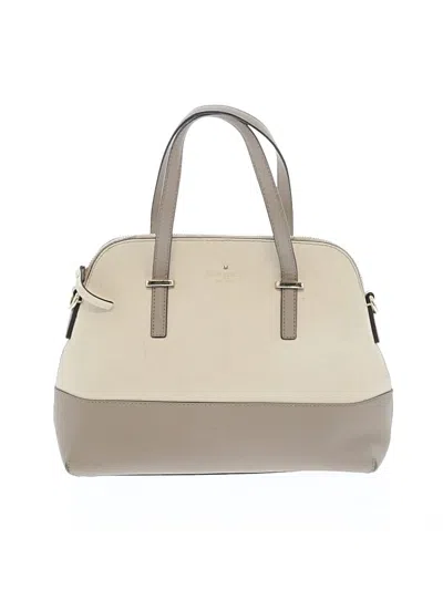Pre-owned Kate Spade New York Satchel In Ivory