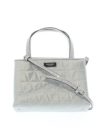 Pre-owned Kate Spade New York Satchel In Silver