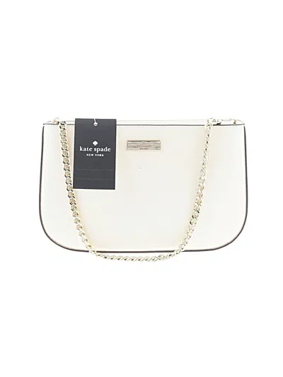 Pre-owned Kate Spade New York Satchel In White