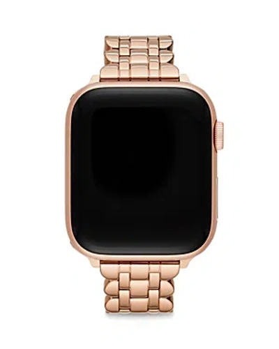 Kate Spade New York Scallop Apple Watch Bracelet, 42/44/45mm In Rose Gold