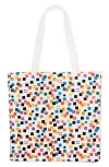 Kate Spade New York Scattered Check Canvas Tote Bag