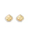 Kate Spade New York Sculpted Spade Mini Stud Earrings In Gold